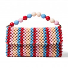 SARDINIA SUNSET CLAUDETTE BEADED CLUTCH