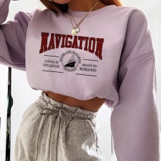 women's sweet sports casual sweatshirt HF0904-02-01 women's sweet sports casual sweatshirt HF0904-02-01