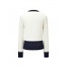 Contrast Bow Detail Knit Cardigan Contrast Bow Detail Knit Cardigan