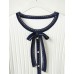 Contrast Bow Detail Knit Cardigan Contrast Bow Detail Knit Cardigan