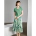 V-Neck Short Sleeve Knit Top V-Neck Short Sleeve Knit Top