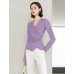 V-Neck Ruched Waist Long Sleeve Top V-Neck Ruched Waist Long Sleeve Top